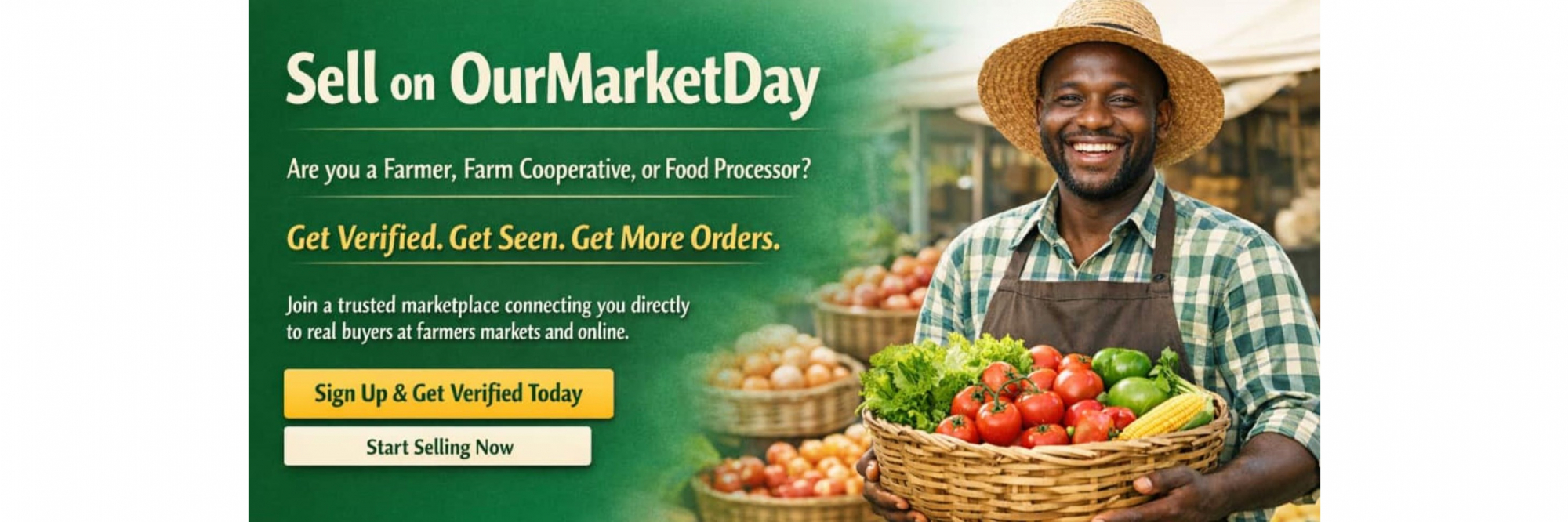 Sell on ourMarketDay