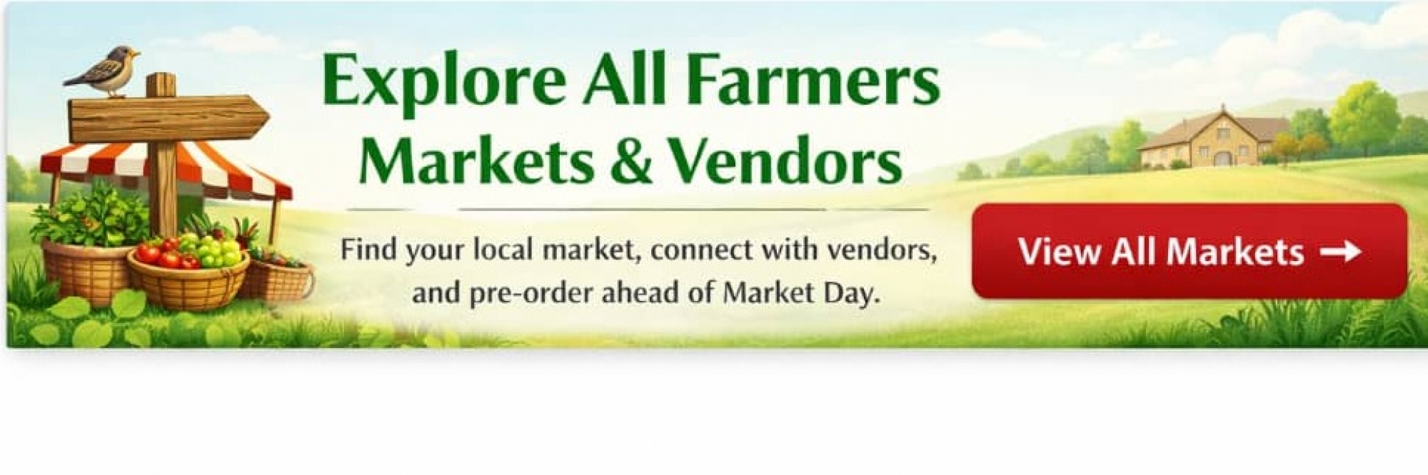 Explore All Farmers Markets and Vendors